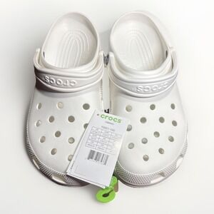 Crocs Classic Clogs Men's 10-Women's 12 In White